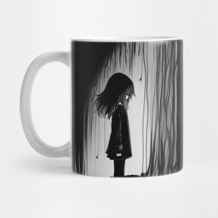 Between Darkness and Determination Mug